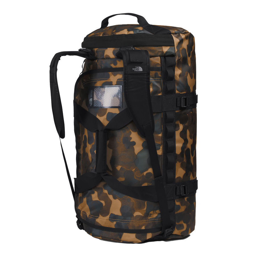 The North Face Base Camp Duffel Medium Utility Brown Camo Texture Small Print/TNF Black/NPF NF0A52SA55G