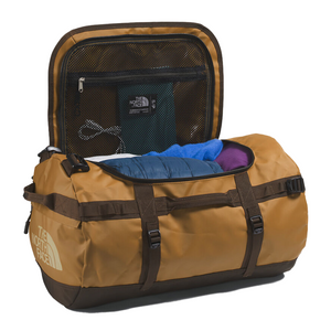 The North Face Base Camp Duffel Small Timber Tan/Demitasse Brown/Khaki Stone/NPF NF0A52ST510