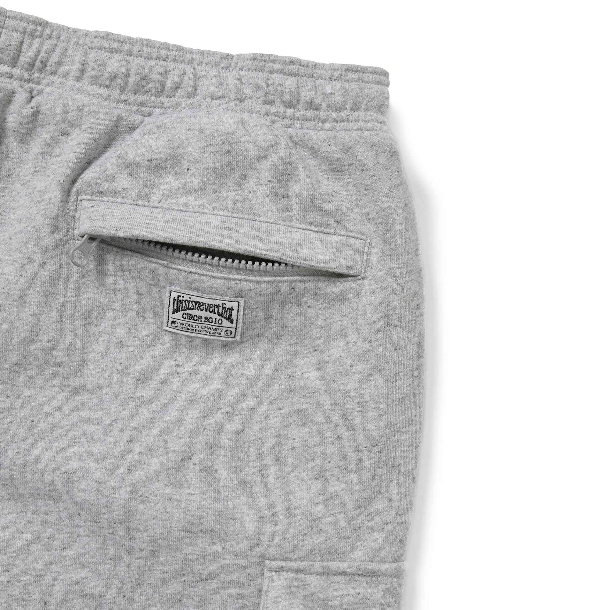 thisisneverthat Cargo Sweatshort Heather Grey
