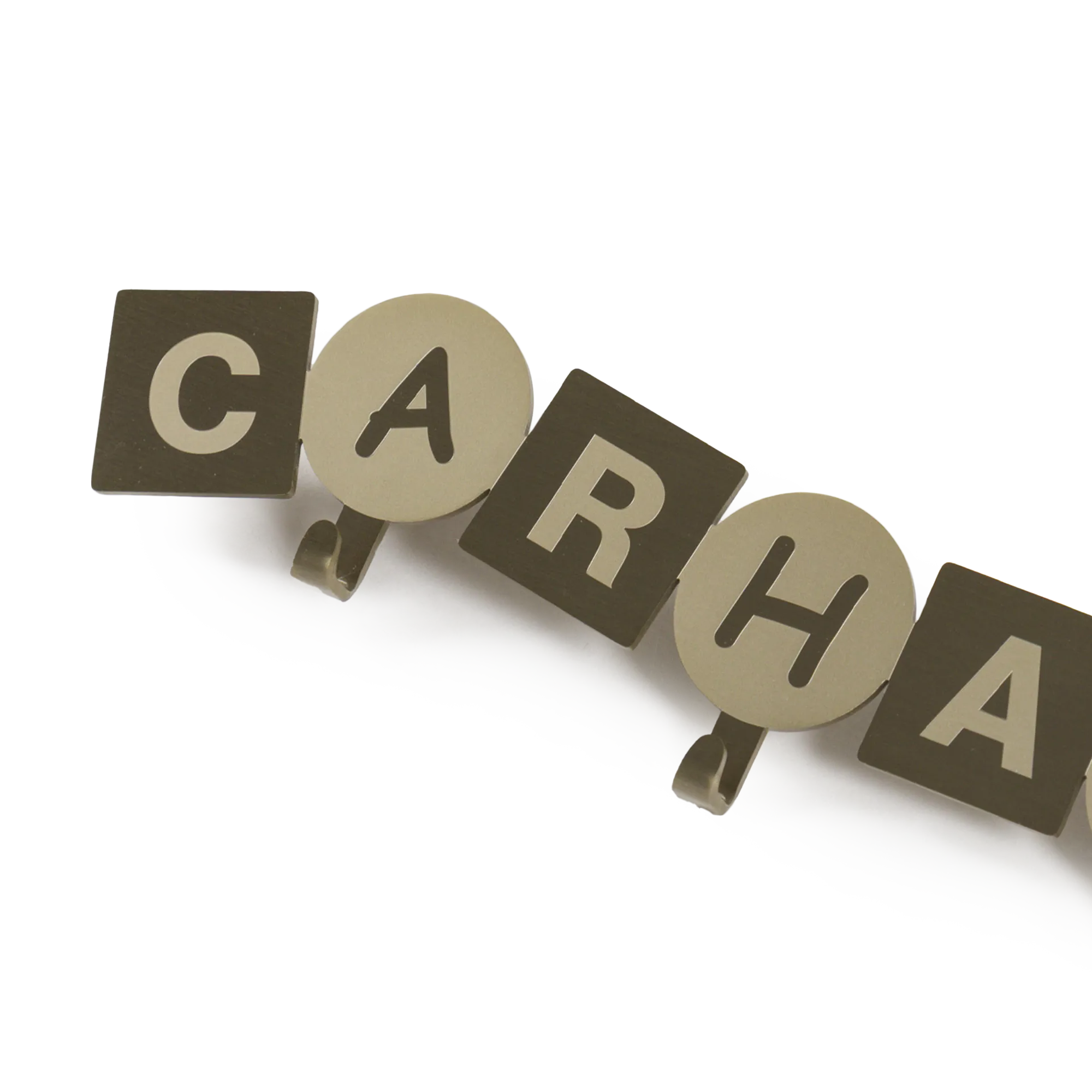 Carhartt WIP ABC Wall Coat Hanger Gold