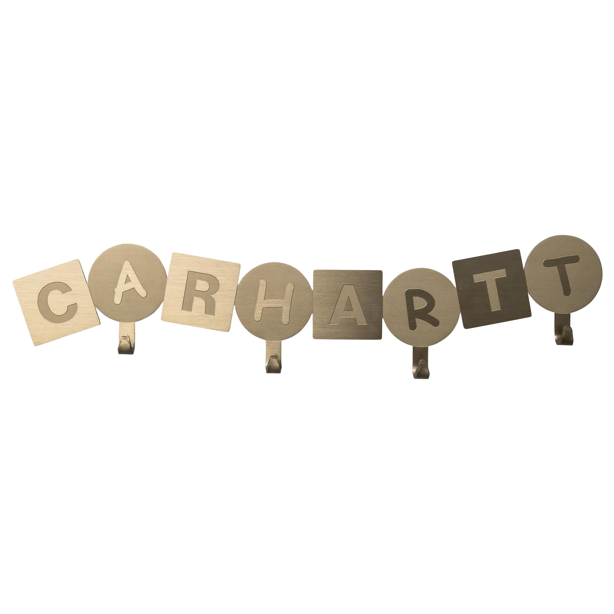 Carhartt WIP ABC Wall Coat Hanger Gold
