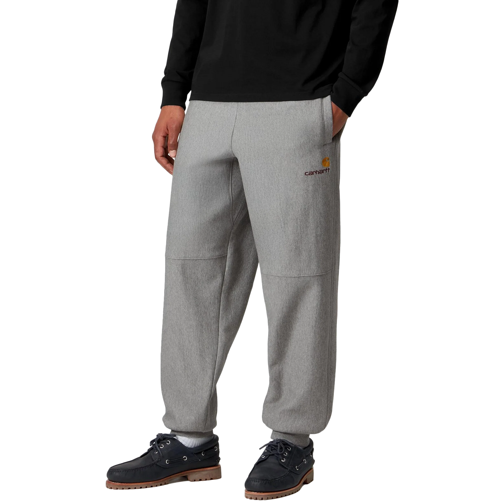 Carhartt WIP American Script Jogging Pant Grey Heather