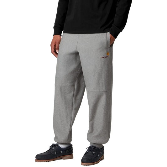 Carhartt WIP American Script Jogging Pant Grey Heather