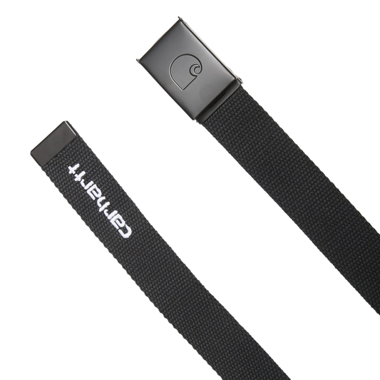 Carhartt WIP C-Logo Belt Tonal Black/White