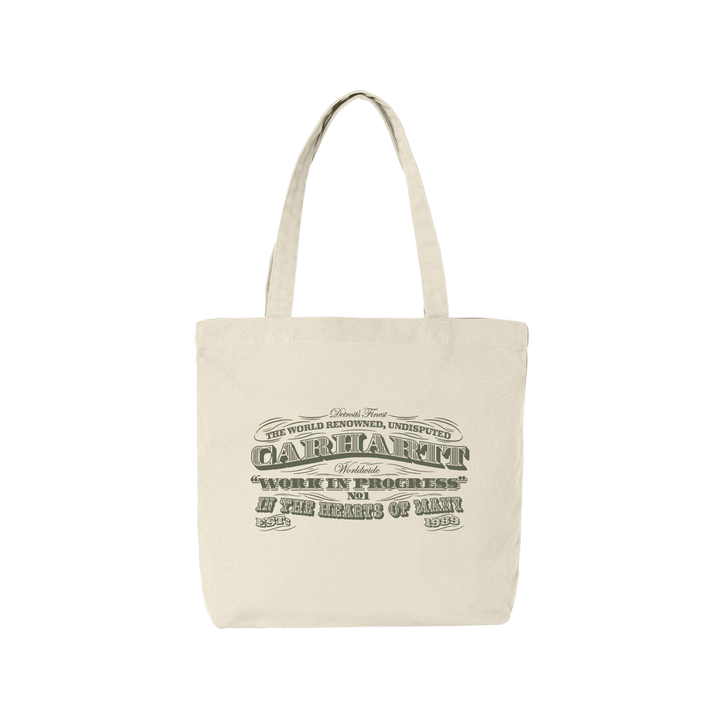 Carhartt WIP Canvas Graphic Tote 3 One 3 Print/Salt