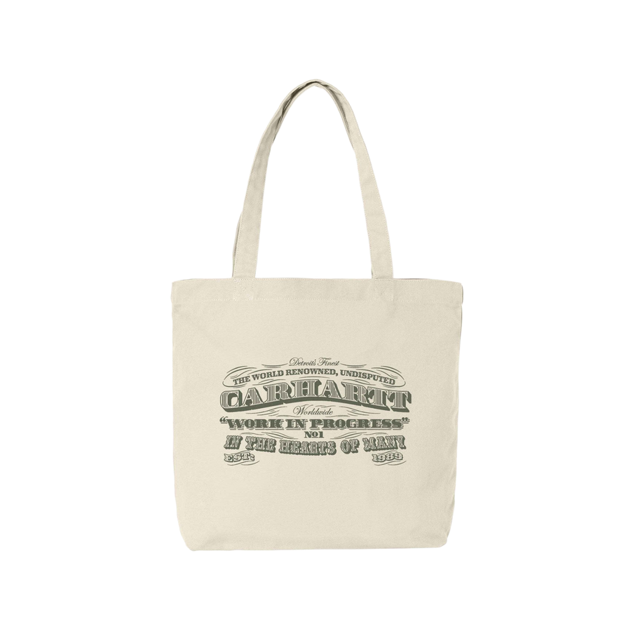 Carhartt WIP Canvas Graphic Tote 3 One 3 Print/Salt
