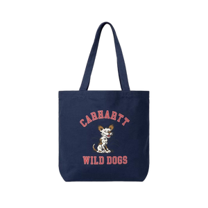 Carhartt WIP Canvas Graphic Tote Wild Dog Print/Jupiter