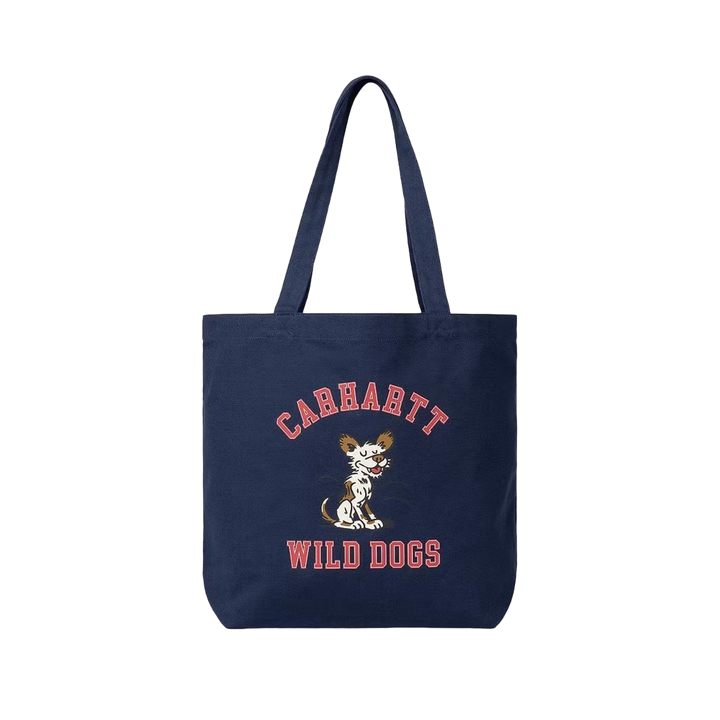 Carhartt WIP Canvas Graphic Tote Wild Dog Print/Jupiter