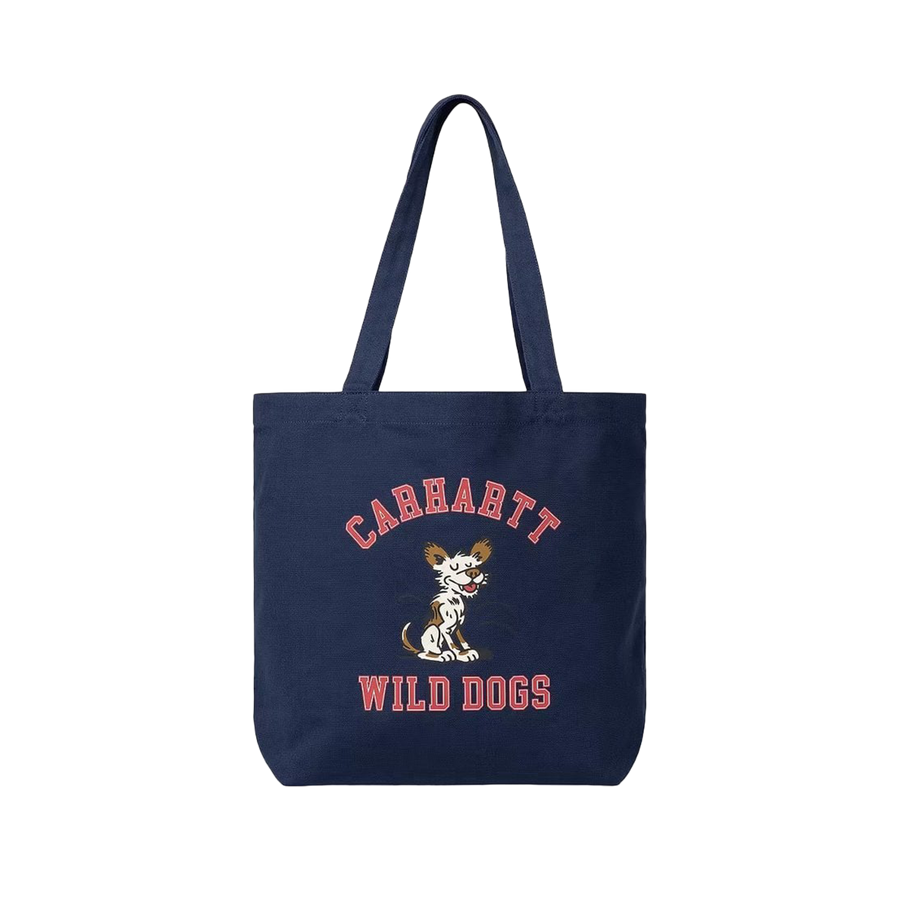 Carhartt WIP Canvas Graphic Tote Wild Dog Print/Jupiter