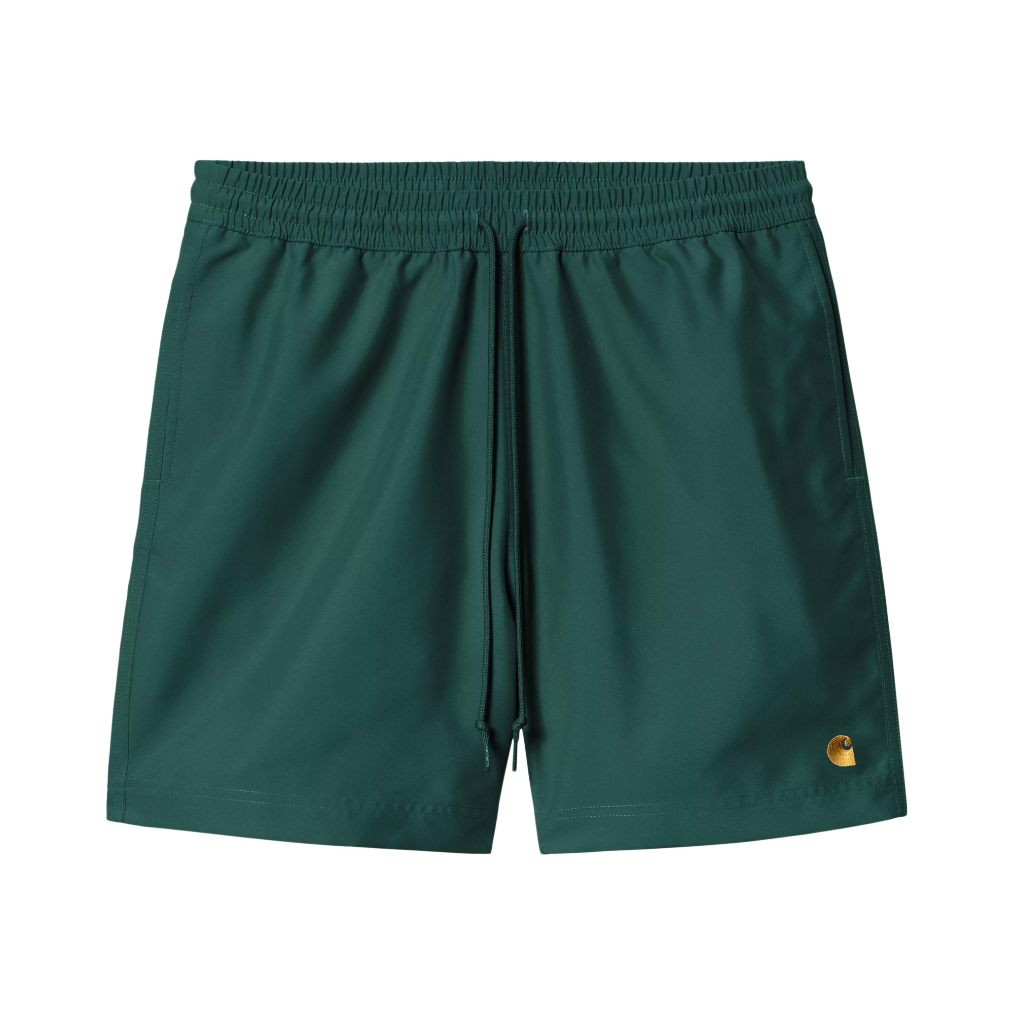 Carhartt WIP Chase Swim Trunks Dark Fir/Gold