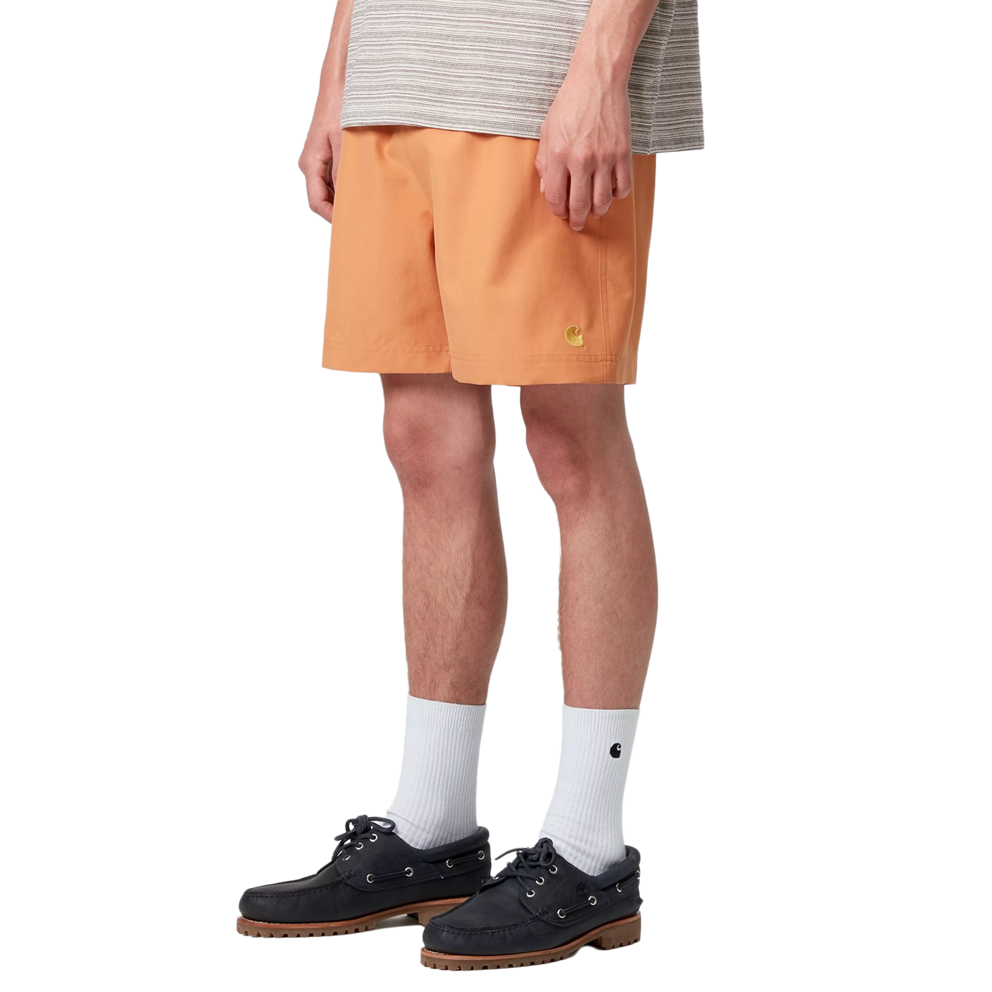 Carhartt WIP Chase Swim Trunks Redhaven/Gold