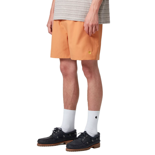Carhartt WIP Chase Swim Trunks Redhaven/Gold