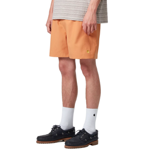 Carhartt WIP Chase Swim Trunks Redhaven/Gold