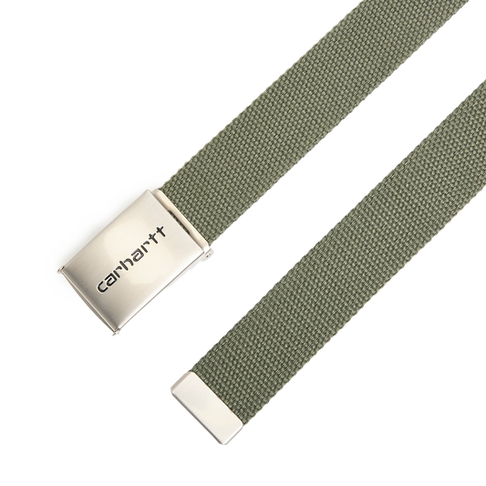 Carhartt WIP Clip Belt Chrome Leaf