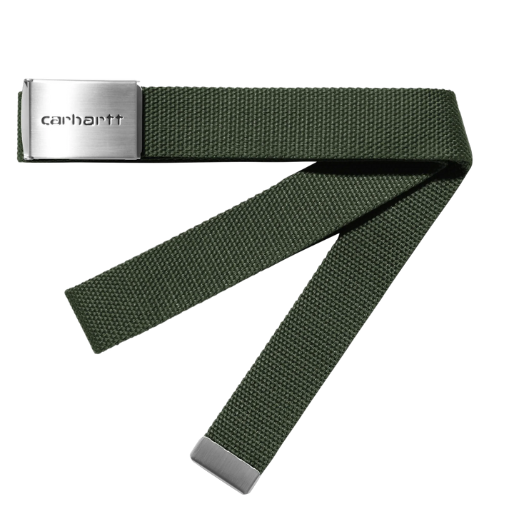 Carhartt WIP Clip Belt Chrome Opuntia