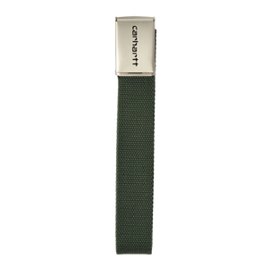 Carhartt WIP Clip Belt Chrome Opuntia