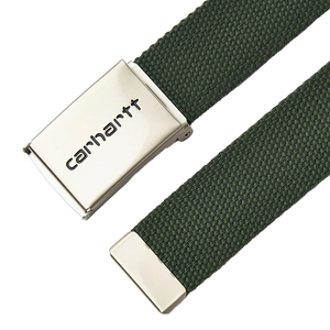 Carhartt WIP Clip Belt Chrome Opuntia