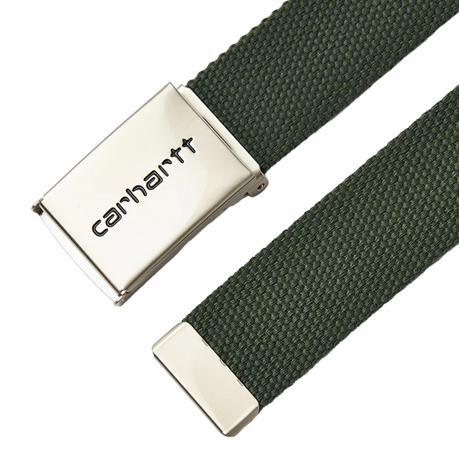 Carhartt WIP Clip Belt Chrome Opuntia