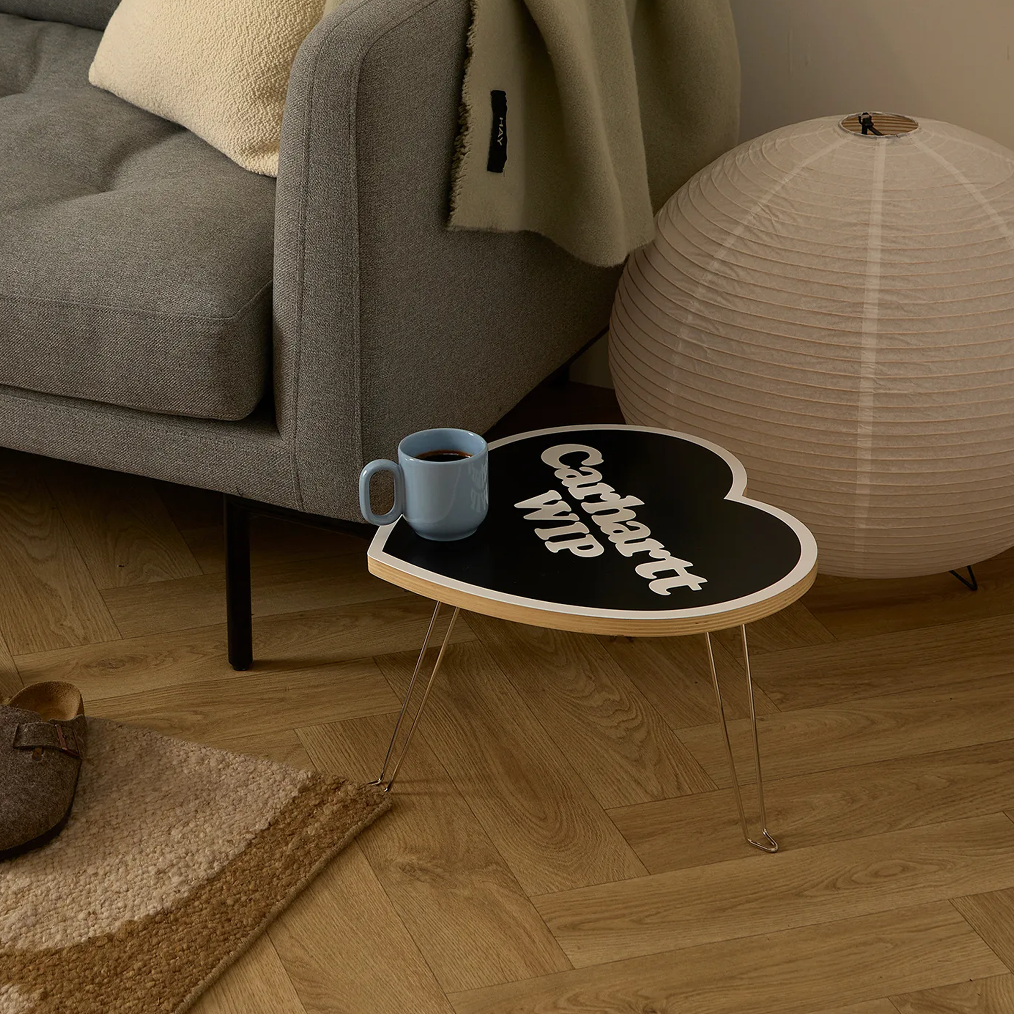 Carhartt WIP Heart Folding Table Black/White