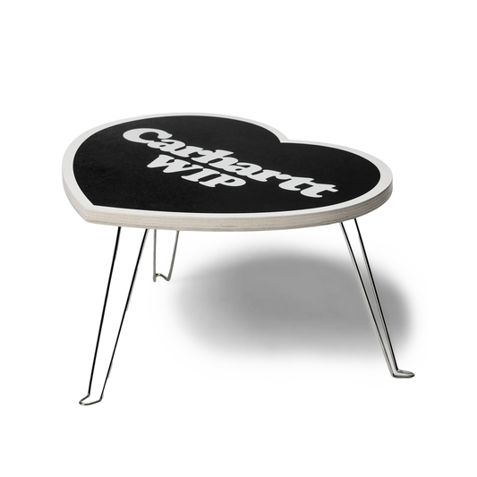 Carhartt WIP Heart Folding Table Black/White