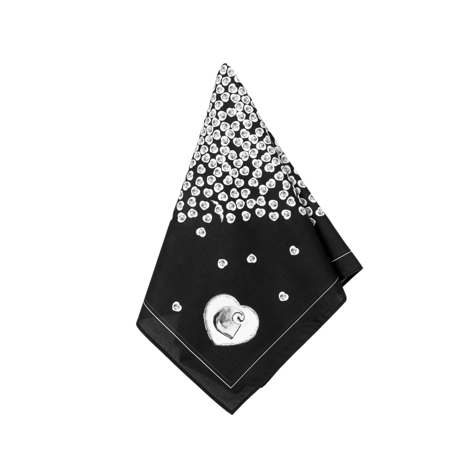 Carhartt WIP Heart to Hartt Bandana Black