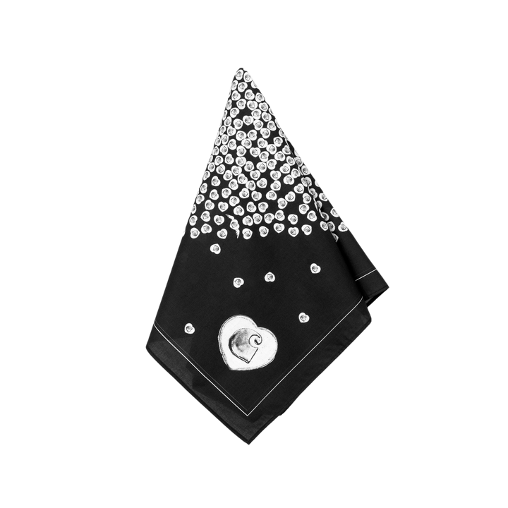 Carhartt WIP Heart to Hartt Bandana Black