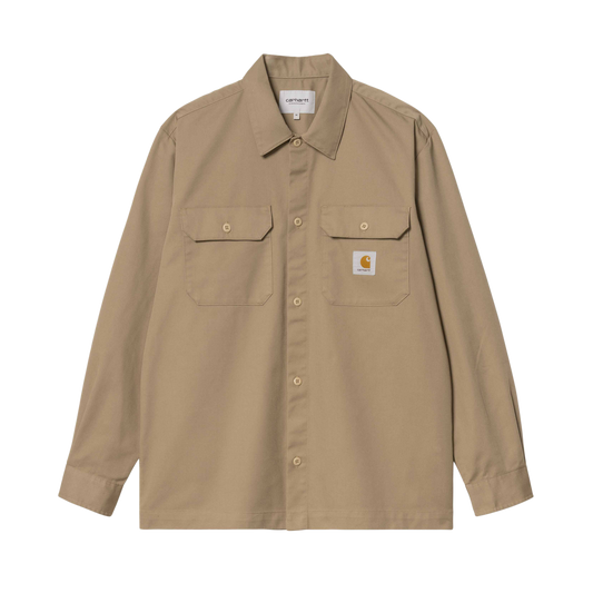 Carhartt WIP L/S Craft Shirt Leather