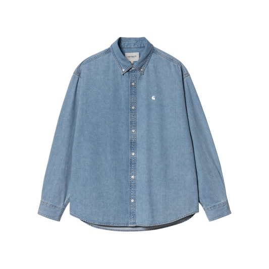 Carhartt WIP L/S Lucas Shirt Blue