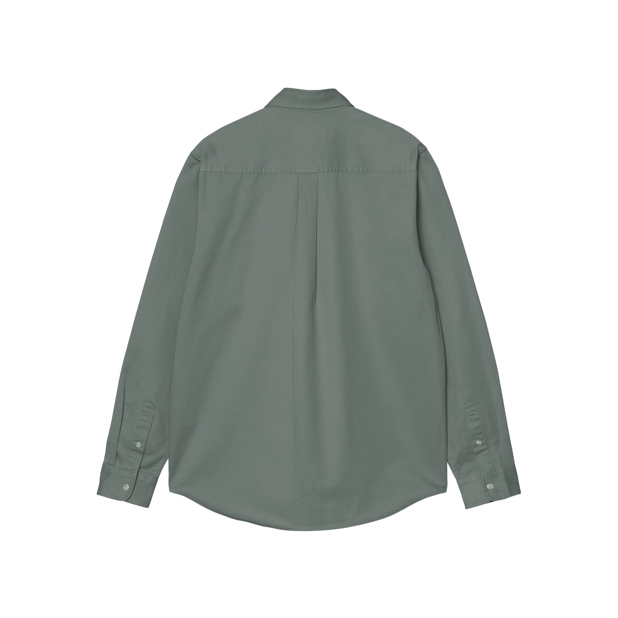 Carhartt WIP L/S Madison Shirt Velvet Green/White