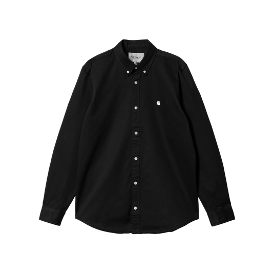 Carhartt WIP L/S Madison Shirt Black/White