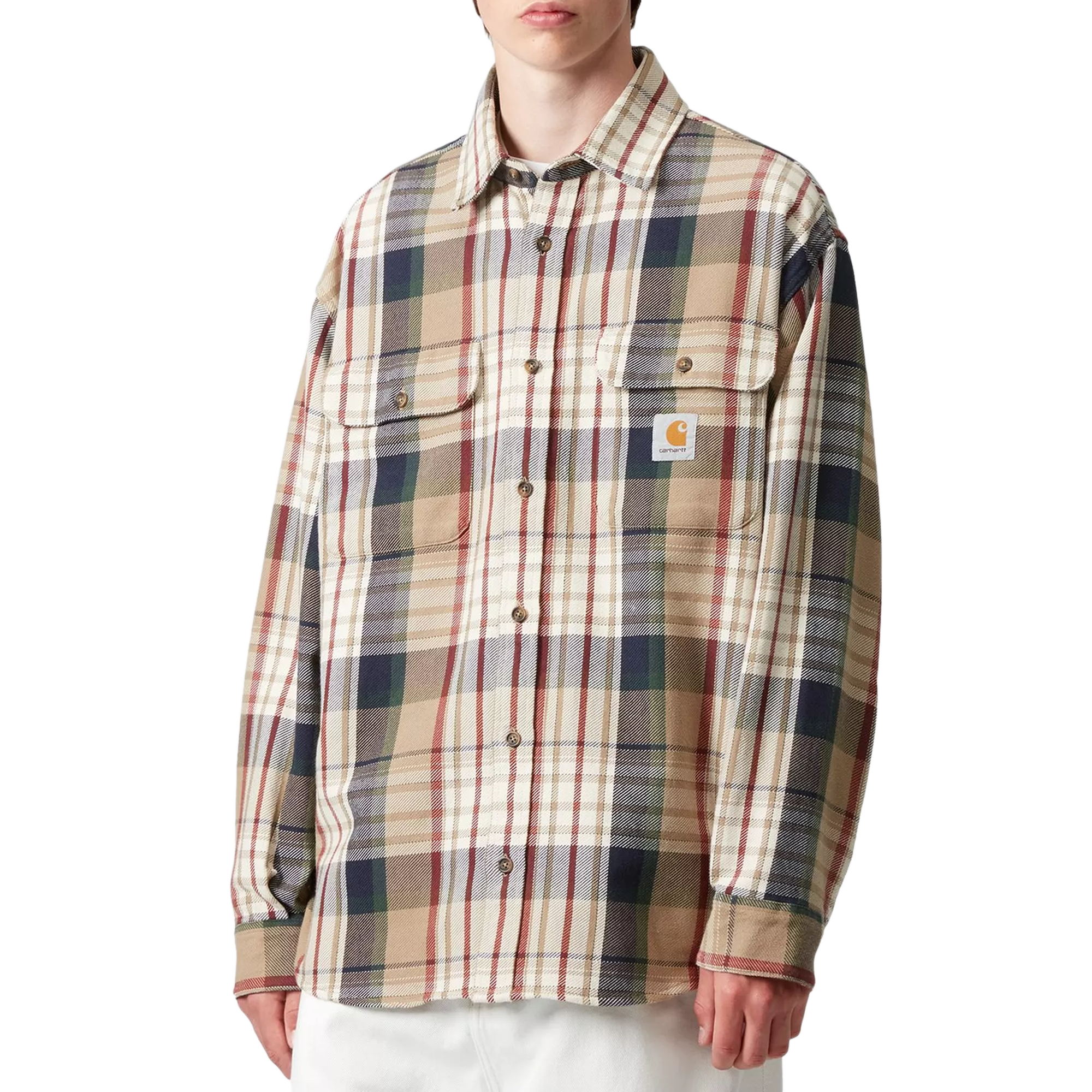 Carhartt WIP L/S Tamblyn Shirt Tamblyn Check/Leather