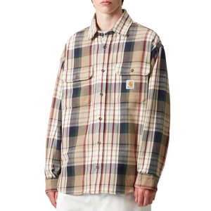 Carhartt WIP L/S Tamblyn Shirt Tamblyn Check/Leather