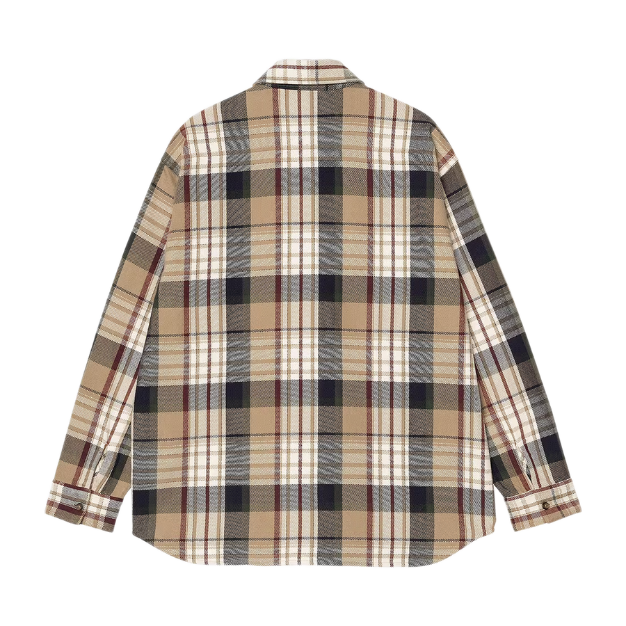Carhartt WIP L/S Tamblyn Shirt Tamblyn Check/Leather