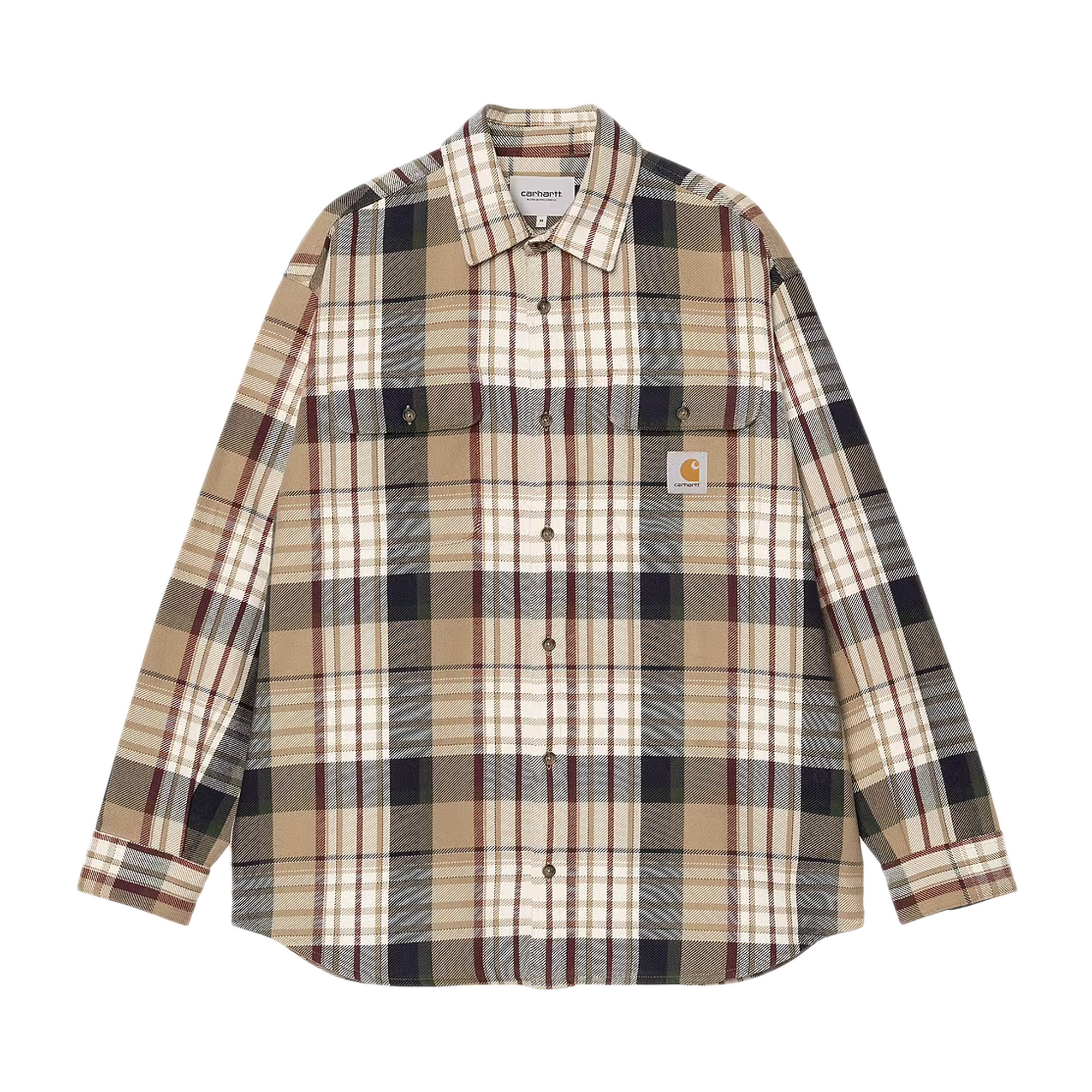 Carhartt WIP L/S Tamblyn Shirt Tamblyn Check/Leather