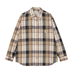 Carhartt WIP L/S Tamblyn Shirt Tamblyn Check/Leather