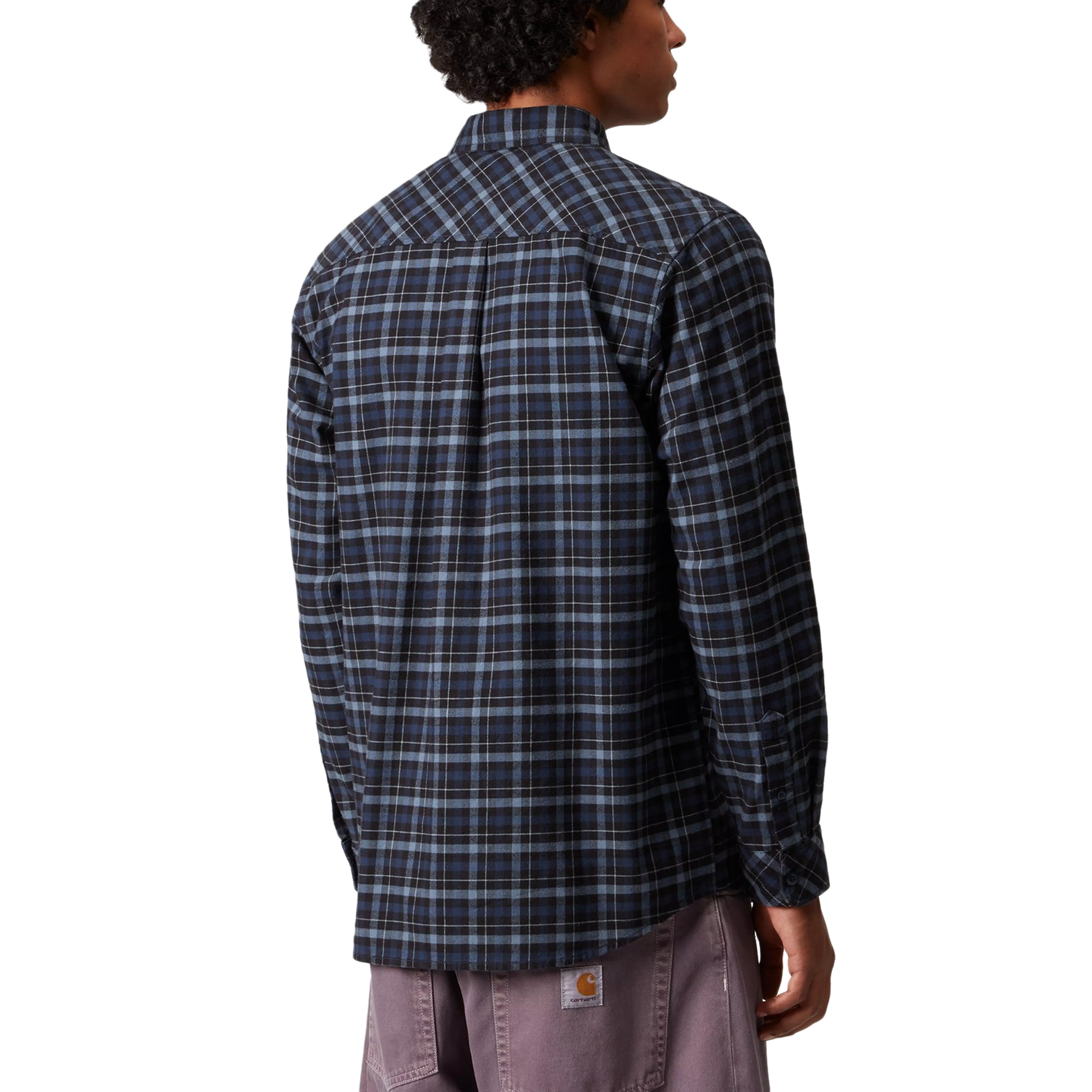 Carhartt WIP L/S Widmark Shirt Widmark Check/Jupiter