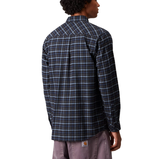 Carhartt WIP L/S Widmark Shirt Widmark Check/Jupiter