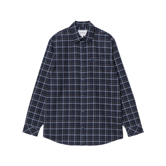 Carhartt WIP L/S Widmark Shirt Widmark Check/Jupiter
