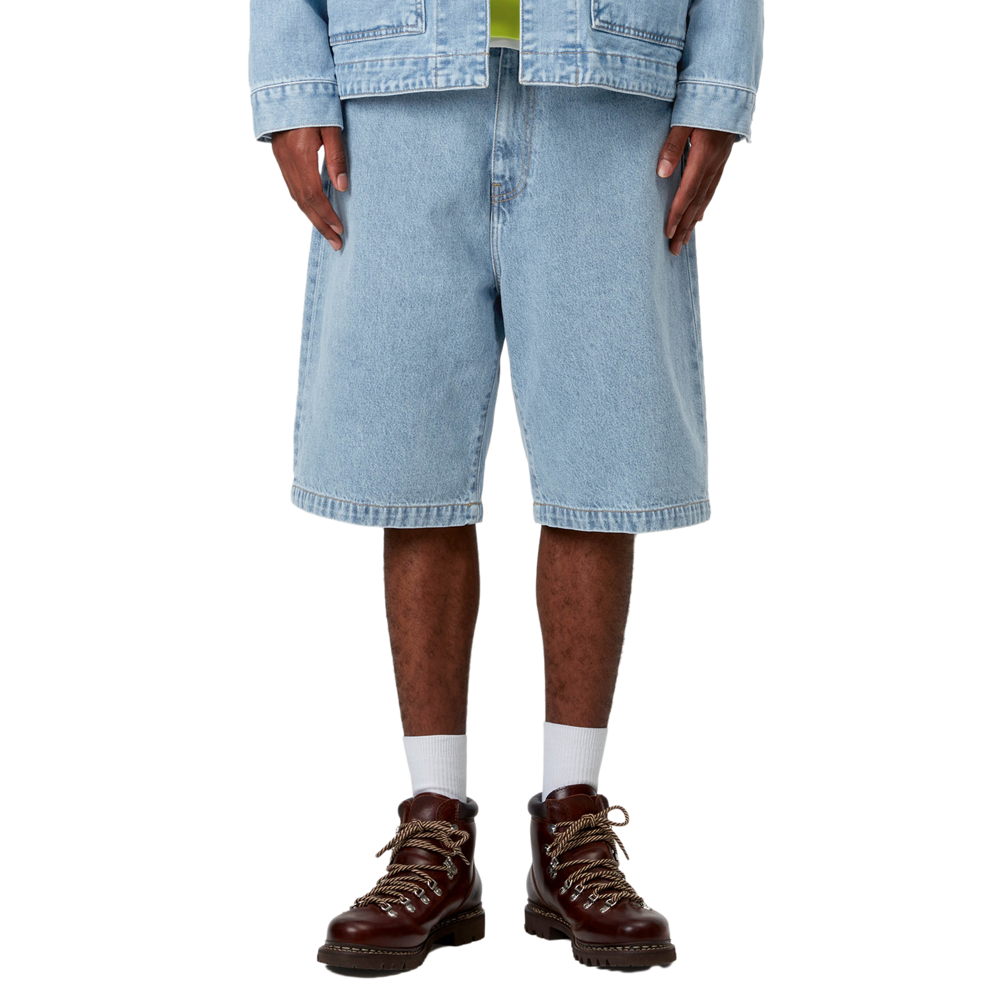 Carhartt WIP Landon Short Blue Bleached