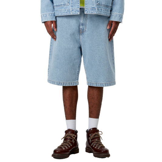 Carhartt WIP Landon Short Blue Bleached