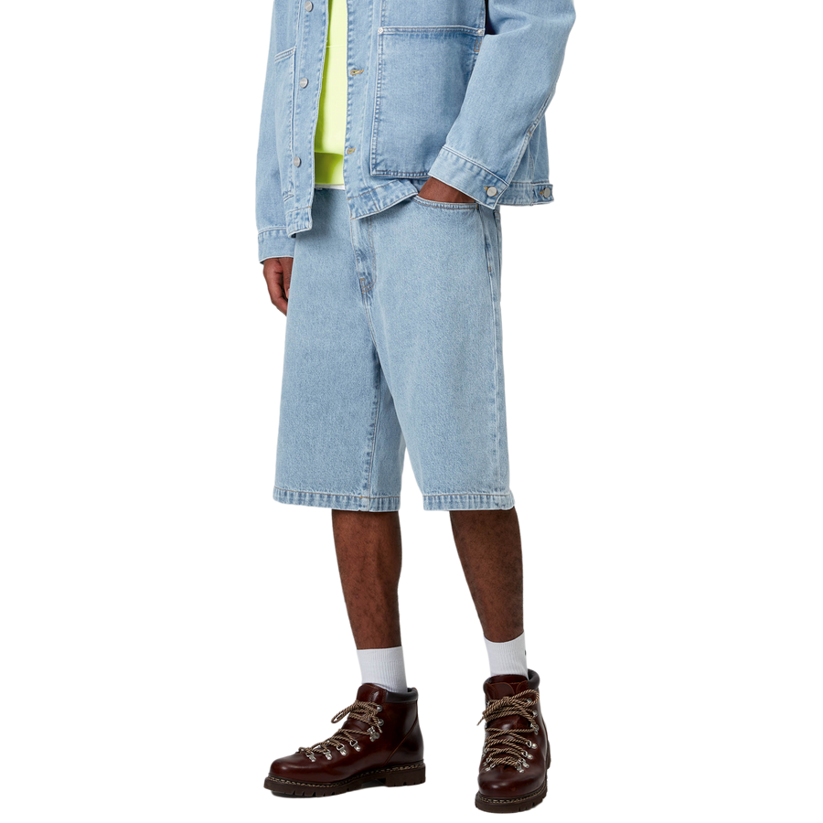 Carhartt WIP Landon Short Blue Bleached