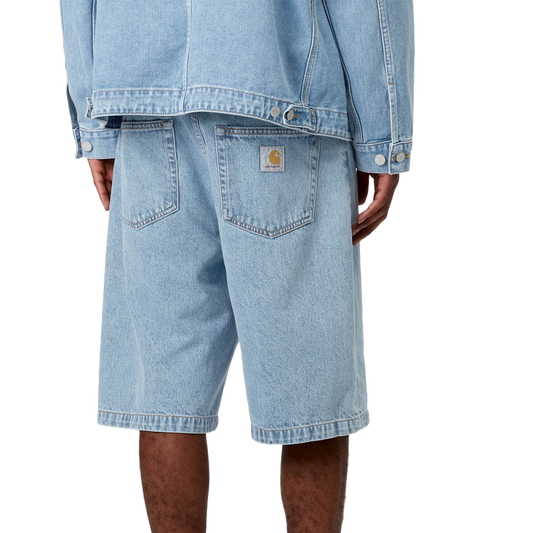 Carhartt WIP Landon Short Blue Bleached