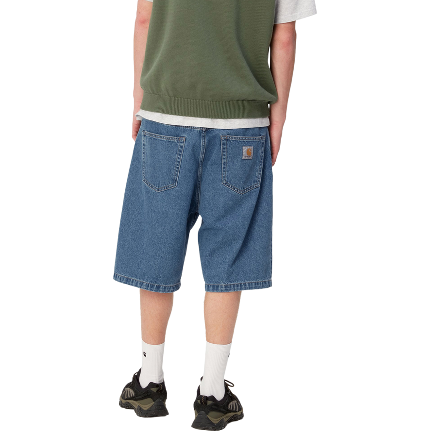 Carhartt WIP Landon Short Blue Heavy Stone Wash