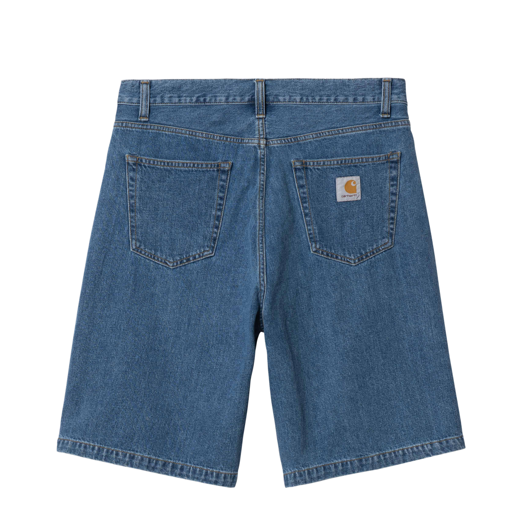 Carhartt WIP Landon Short Blue Heavy Stone Wash