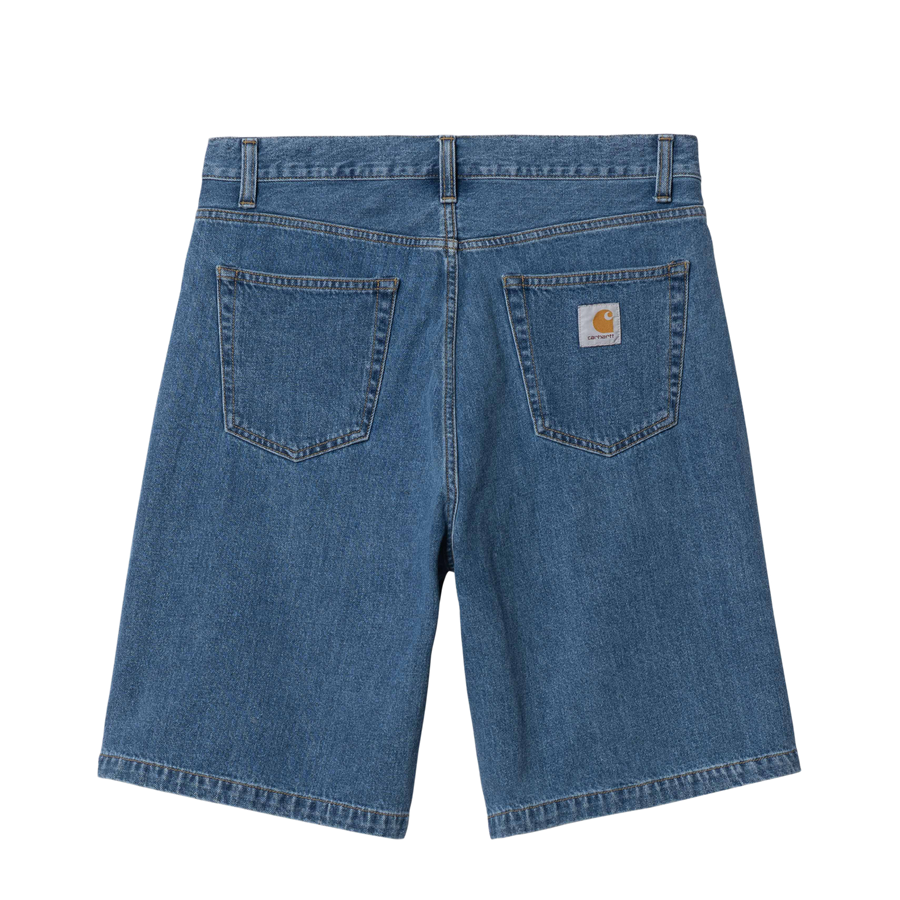 Carhartt WIP Landon Short Blue Heavy Stone Wash