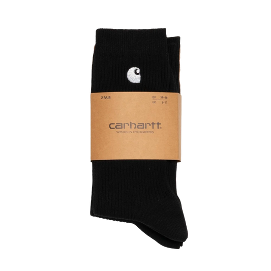 Carhartt WIP Madison Pack Socks Black/White/Black/White