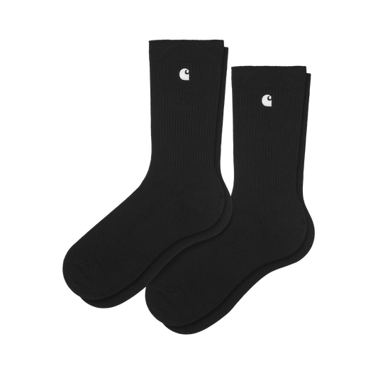 Carhartt WIP Madison Pack Socks Black/White/Black/White
