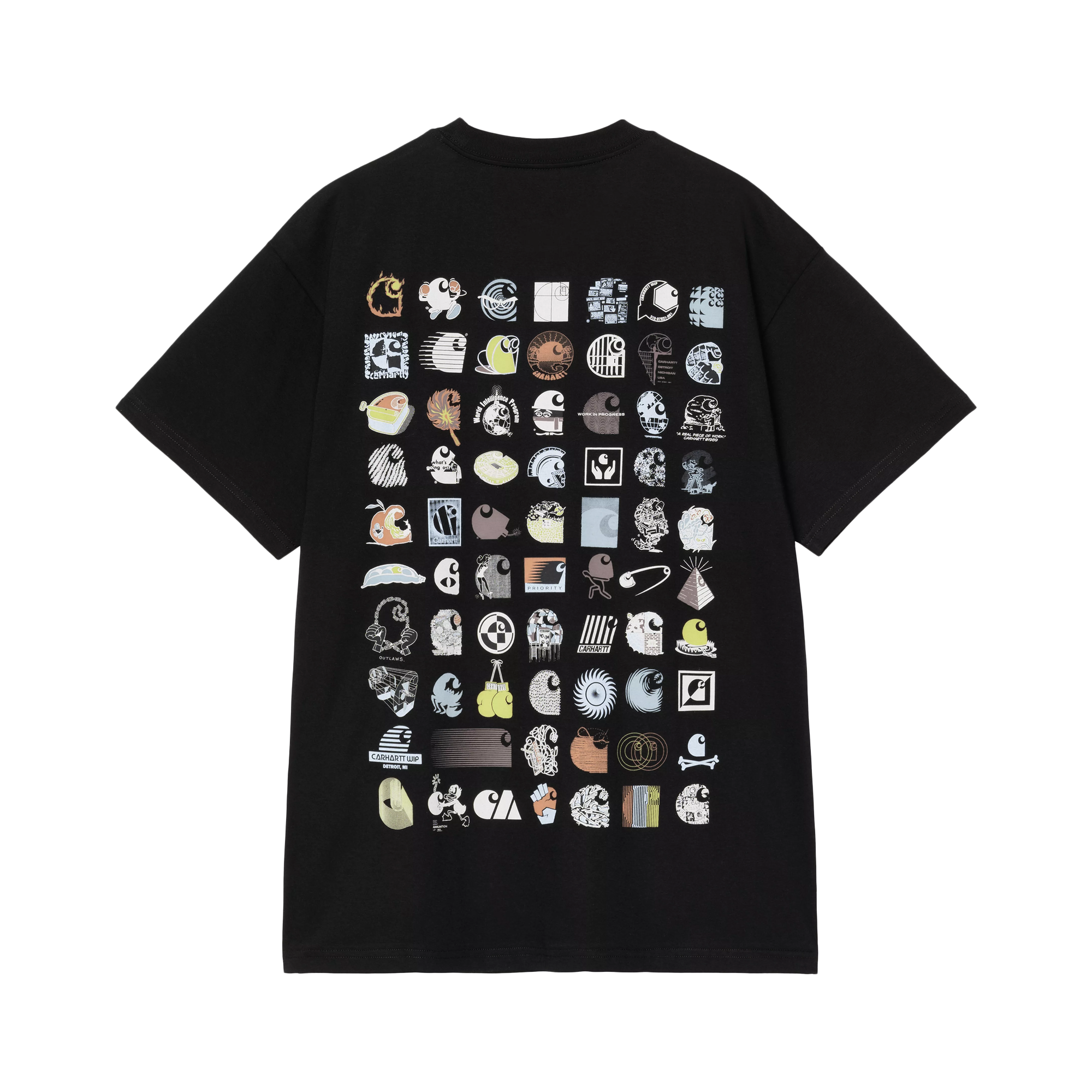 Carhartt WIP S/S C Logo Archive T-Shirt Black