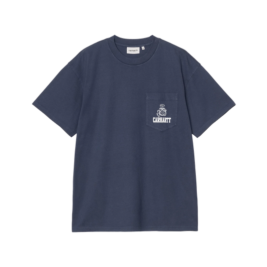 Carhartt WIP S/S Pond Corps Pocket T-Shirt Blue