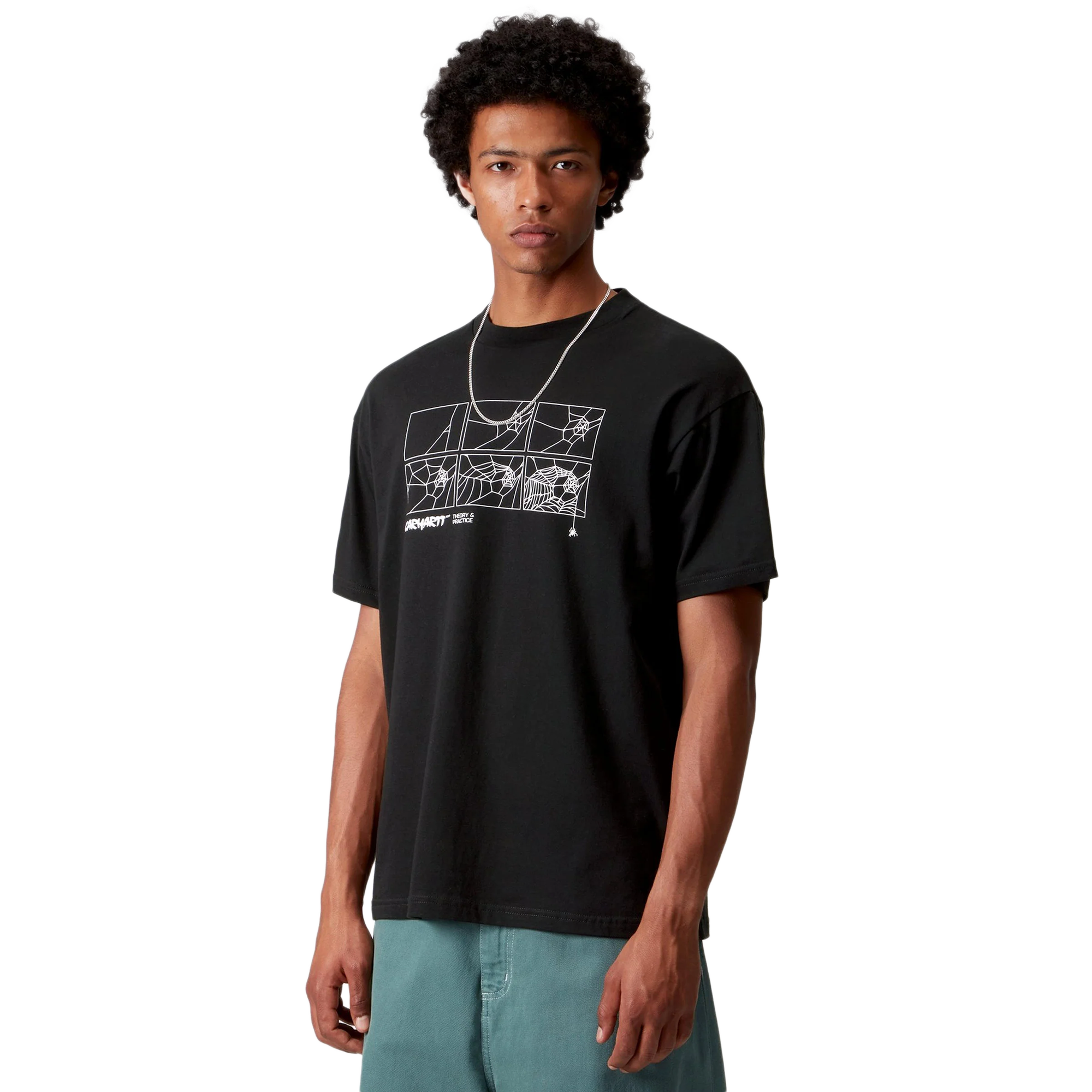 Carhartt WIP S/S Theory And Practice T-Shirt Black